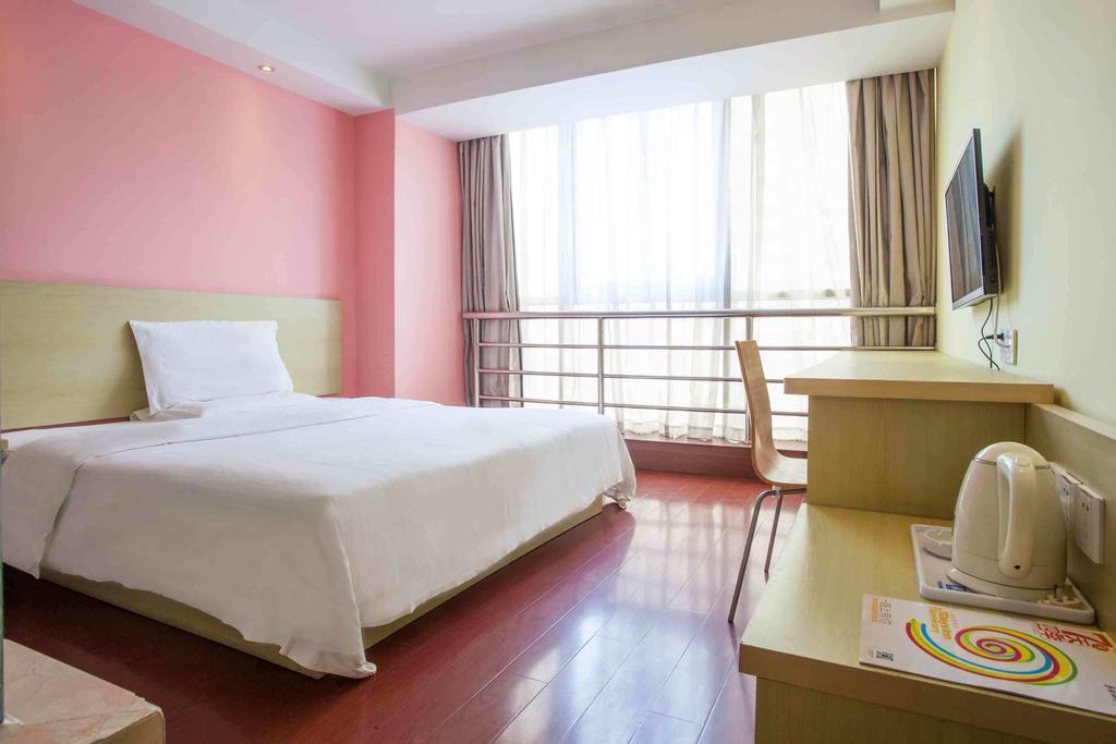 7Days Inn Chongqing Wanzhou District Gaosun Pond Chongbai Rum bild